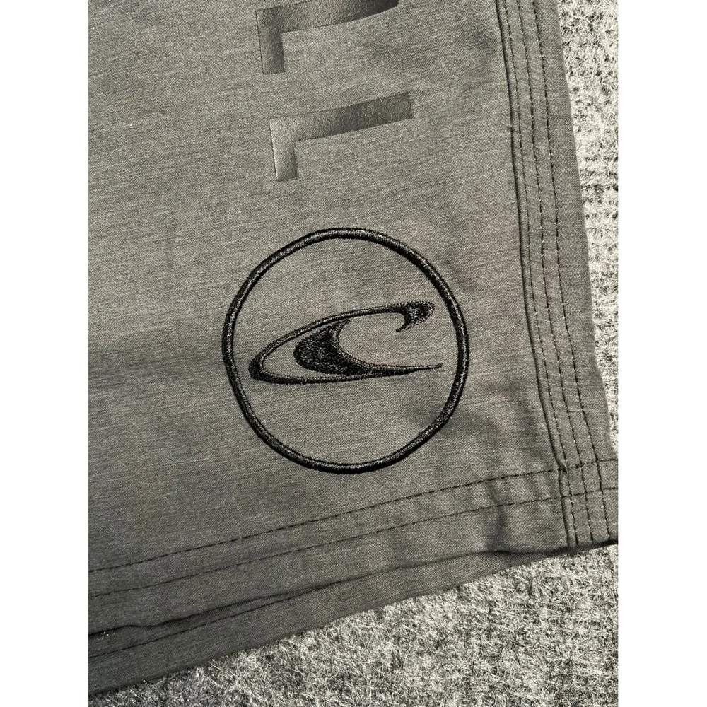 ONeill Mens Gray Drawstring Surf Board‎ Shorts Size 36